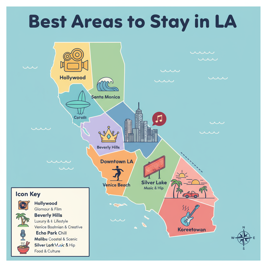 Best Areas to Stay in LA for the 2028 Olympics (by Budget & Vibe)