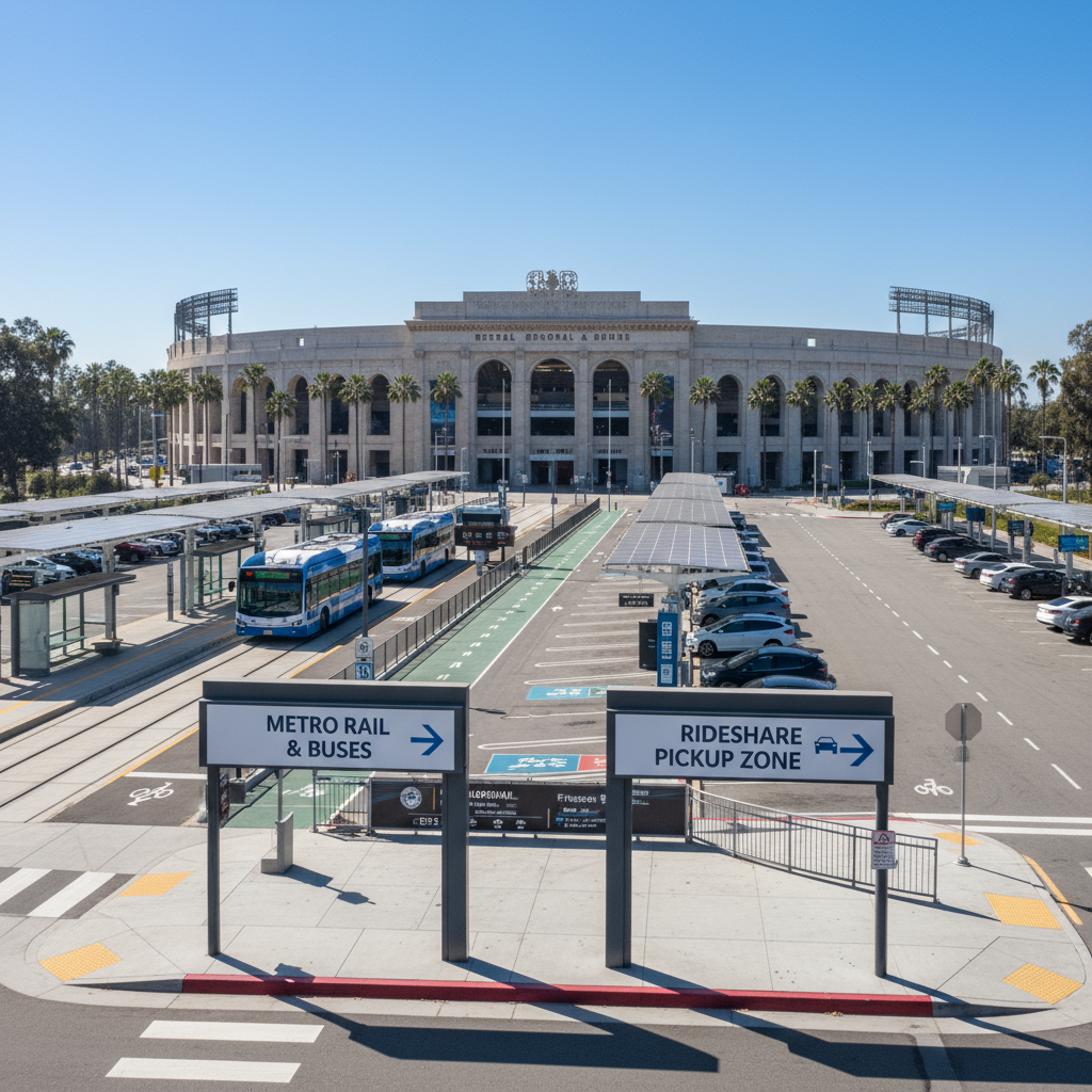 Coliseum Game Day: Parking, Metro, and Rideshare Guide