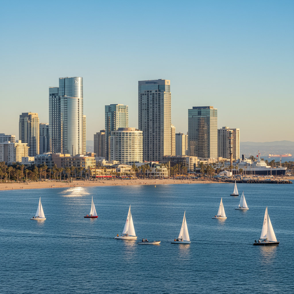 Long Beach Waterfront Guide: Sailing Venue Hotels, Food, Things to Do